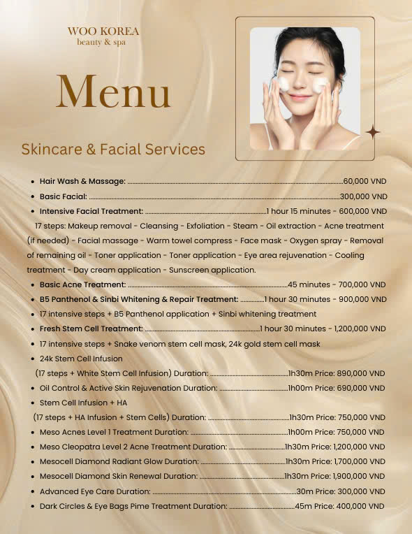 menu tieng anh1