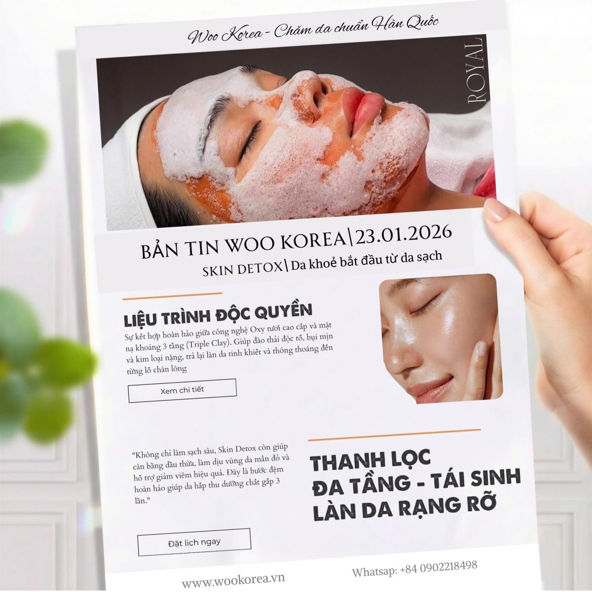 spa chăm da